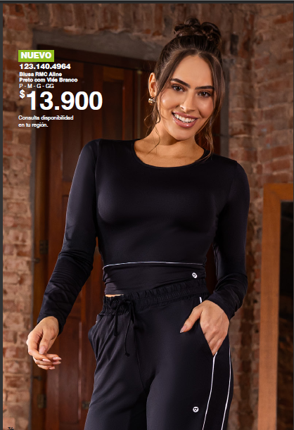 Blusa RMC Aline Negra